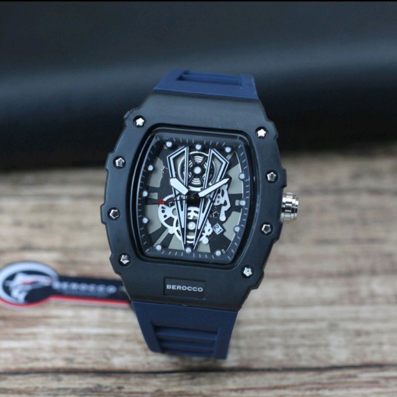 JAM TANGAN PRIA BEROCCO X TANGGAL AKTIF TAHAN AIR