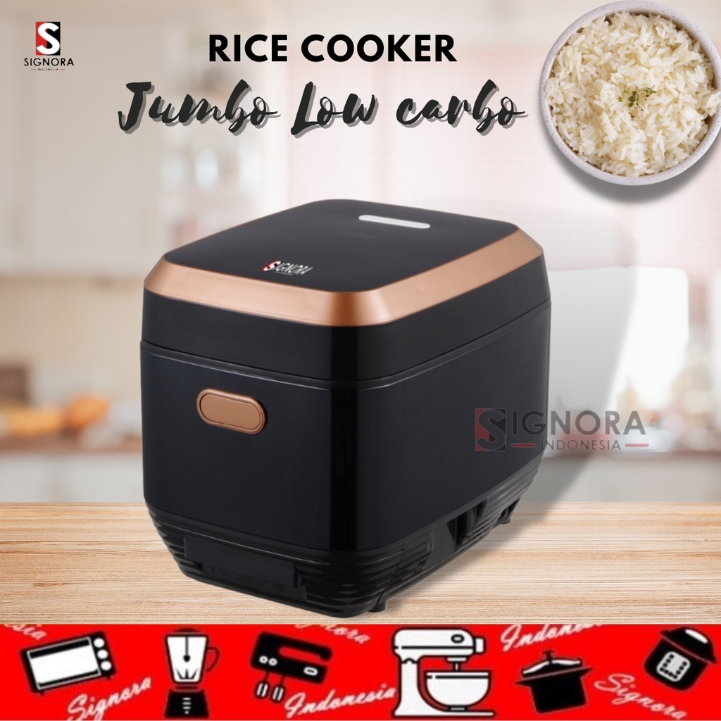 Jual Low Carbo Rice Cooker Lt Signora Shopee Indonesia