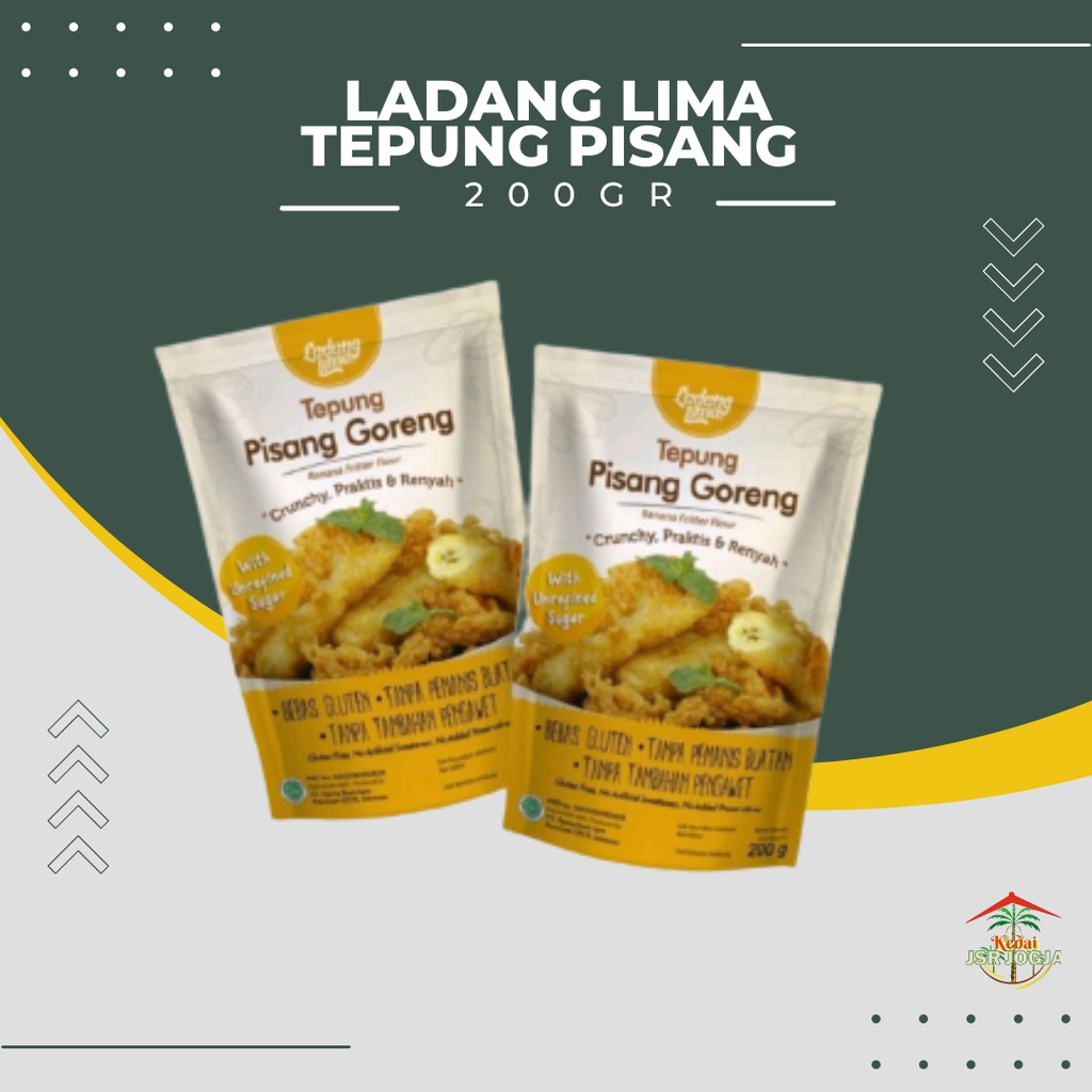 Ladang Lima Tepung Pisang 200gr