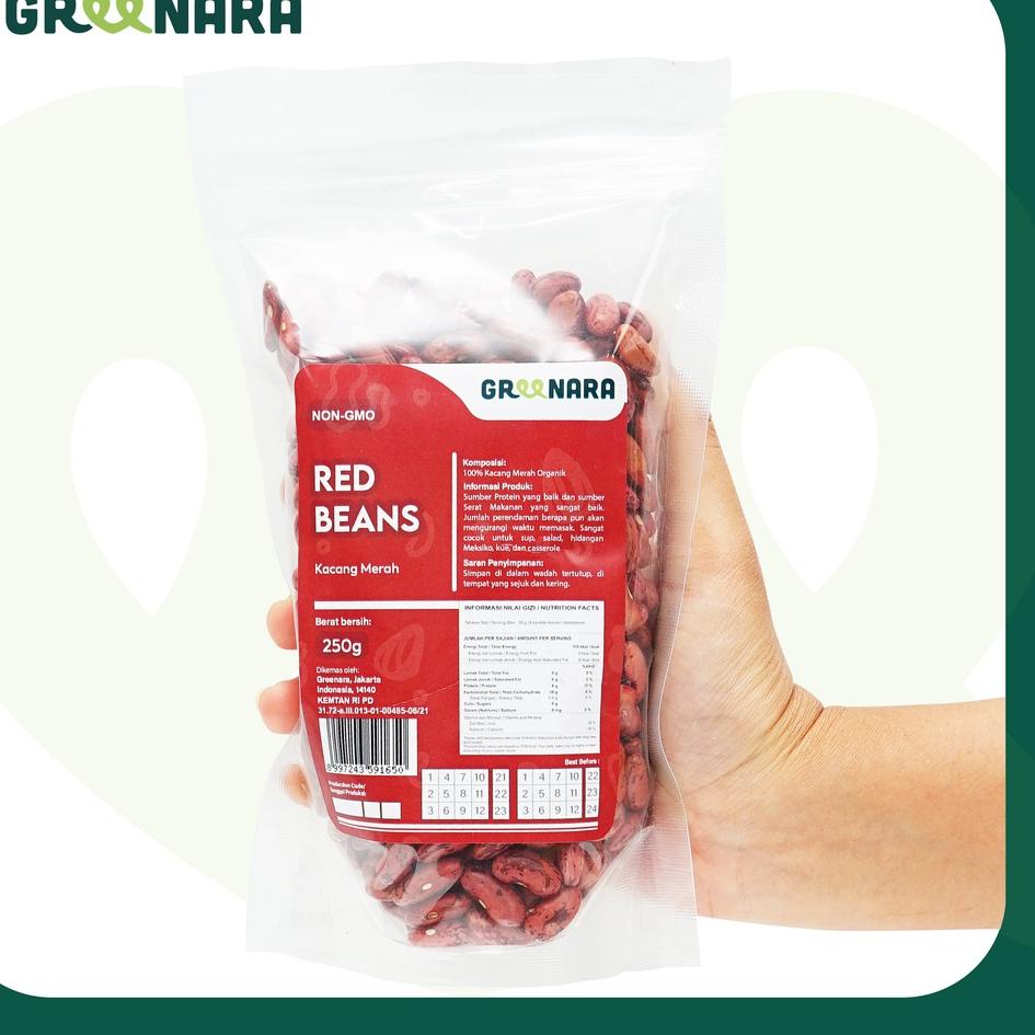 

TRXL1x1W--Greenara Organic Red Bean / Kacang Merah Organik 250gr