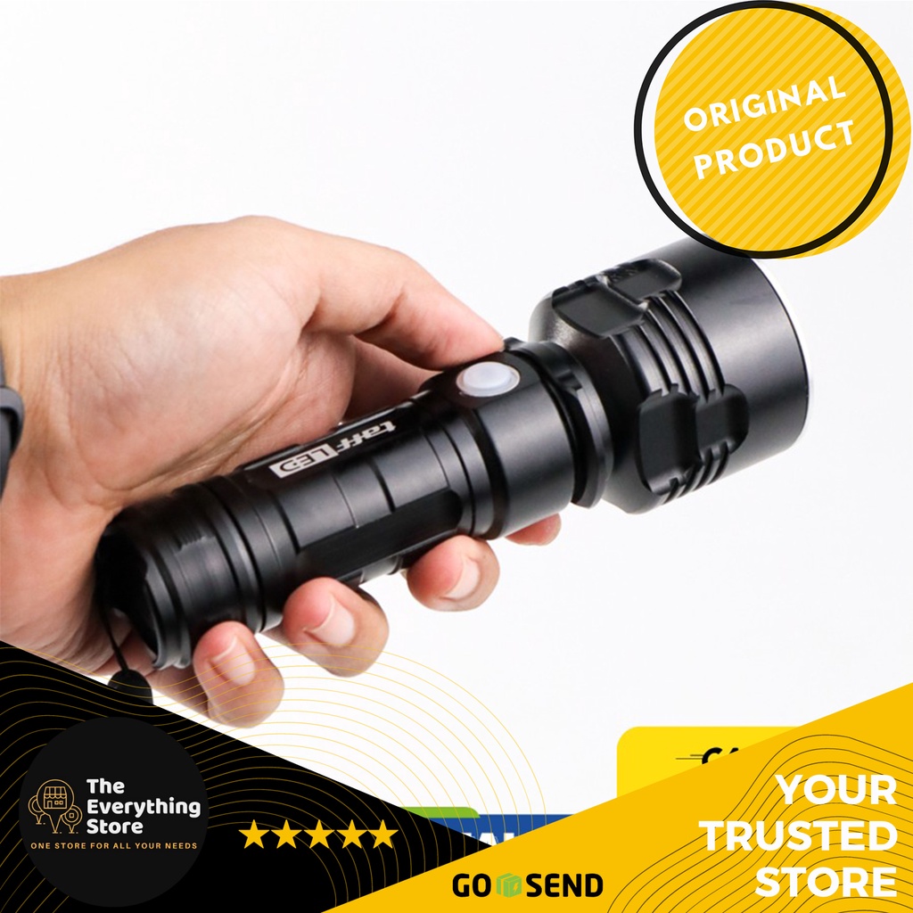 Senter LED XLM P70 Terang 3x Police SWAT Super Terang ORIGINAL