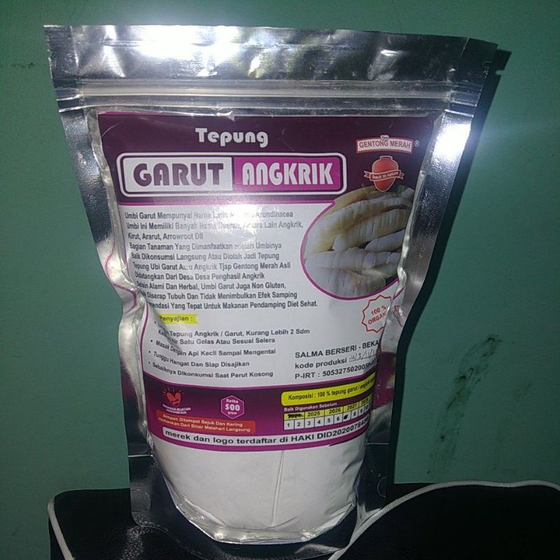 

tepung garut angkrik herbal asam lambung alami 500gram