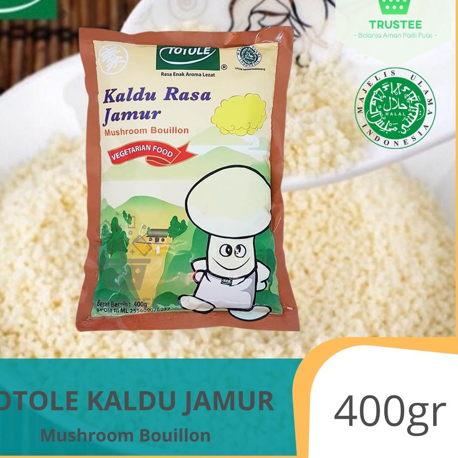 

✨STAR✨ TOTOLE kaldu jamur penyedap rasa halal MUI 400gr gas !!