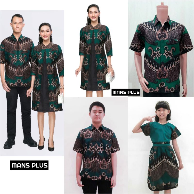 Dress Wanita Batik Jumbo Modern XXXL Dress Tunik Batik Big Size 4L-5L Seragam DHL-L