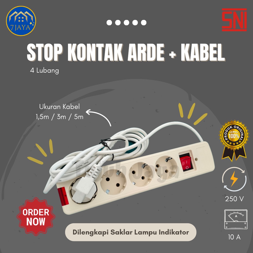 Stop Kontak + Kabel