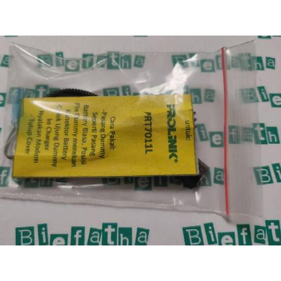 Terbaru 10.10 Dummy Battery Modem Prolink PRT7011L - Fake Baterai Batre murah