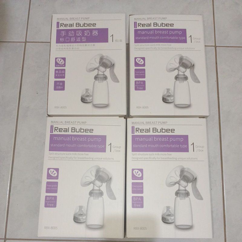 Pompa Asi Manual | Real Bubee Manual Breast Pump Standard Mouth Comfortable Type