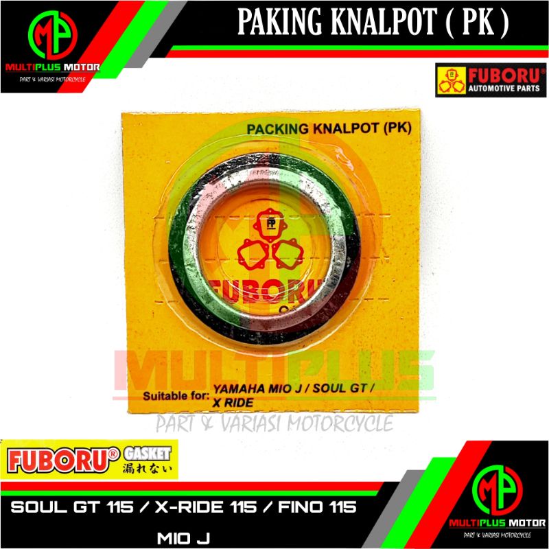 Paking Gasket Perpak PK knalpot kenalpot FUBORU,MIO J 115,SOUL GT 115,MIO GT 115,FINO 115,X-RIDE 115