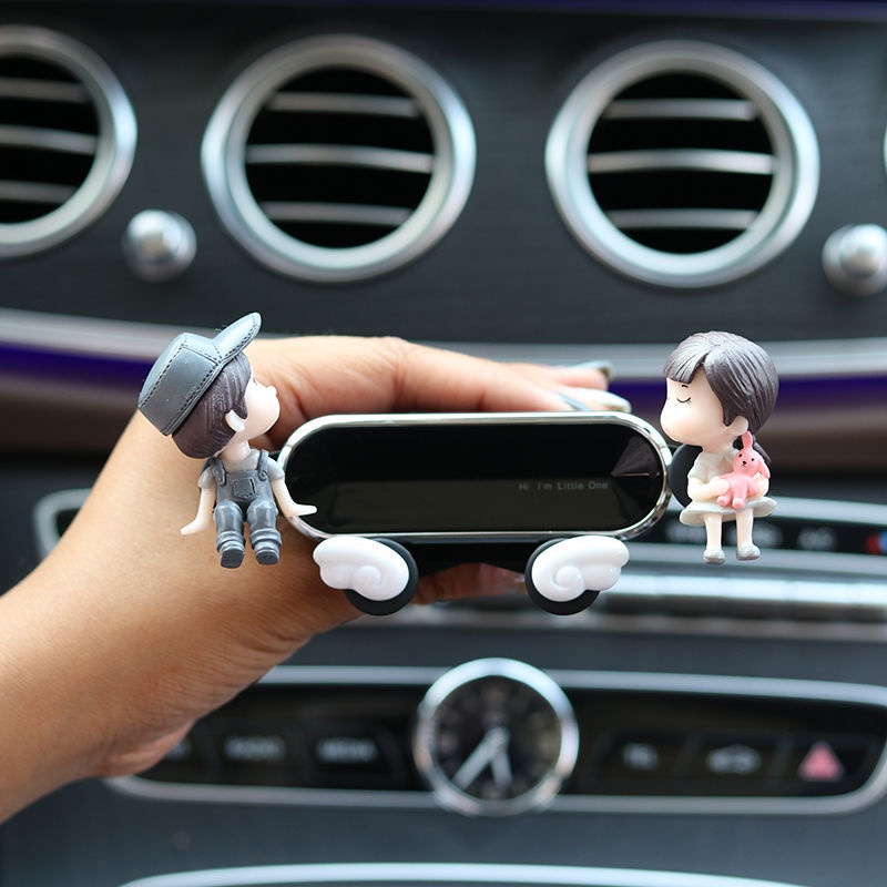 Holder Handphone / Navigasi Dapat Berputar 360 Derajat ° Sambungan Gravitasi Struktur