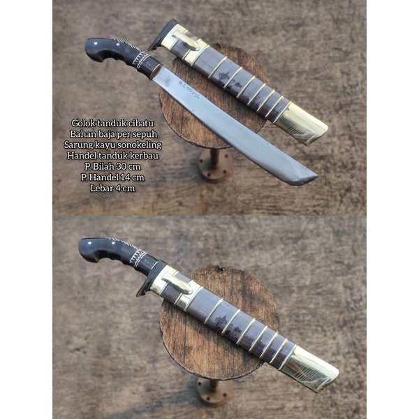 Bedog Tanduk Asli Cibatu