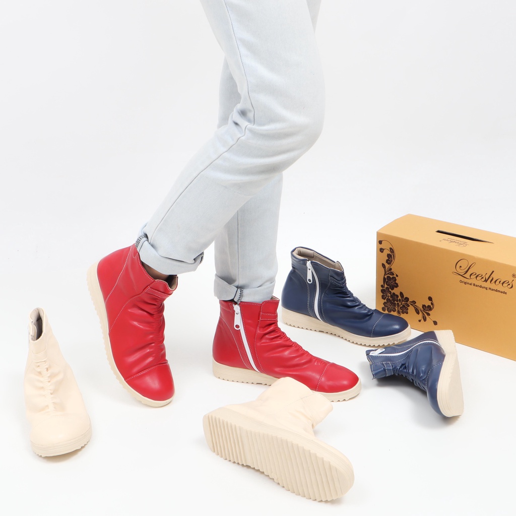 Boots NAB - Sepatu Boots Wanita / Boot flat / Boot Wanita Terbaru 2022