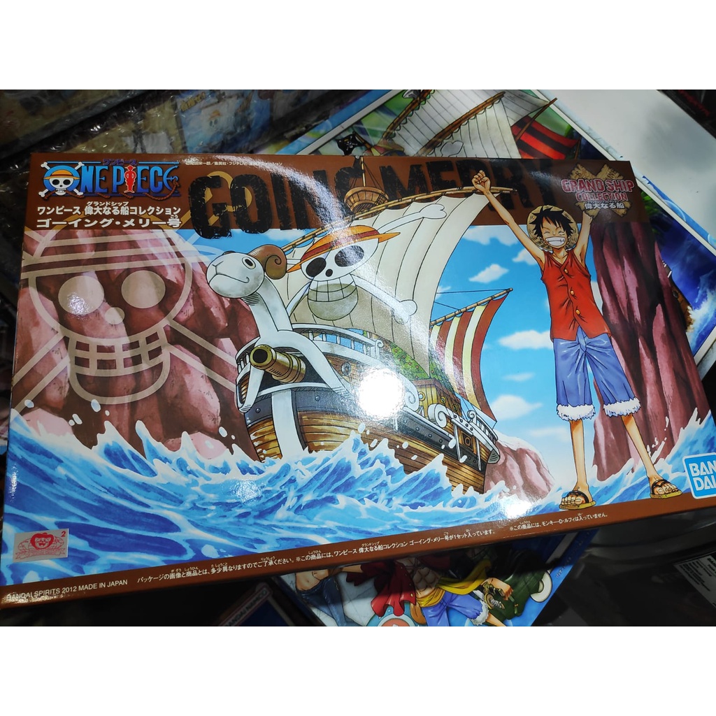 Grand Ship Collection Going Merry Bandai One Piece Kapal Luffy Bajak Laut