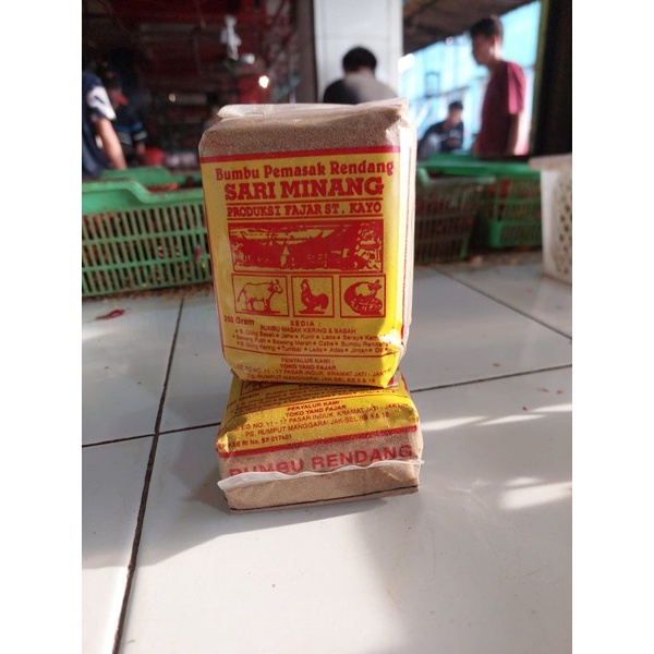 

SariMinang Rendang / Bumbu Pemasak SariMinang 250 gr