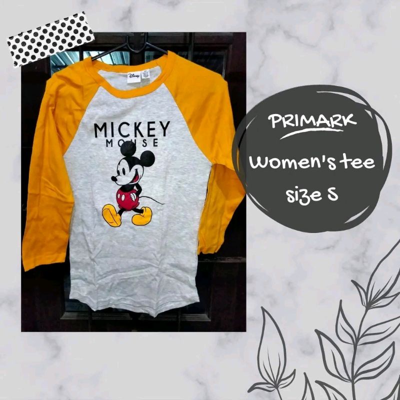 Primark Disney Mickey tshirt kaos wanita import