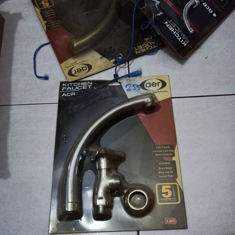 AER Kran Dapur Kuningan Angsa  ACR 1B