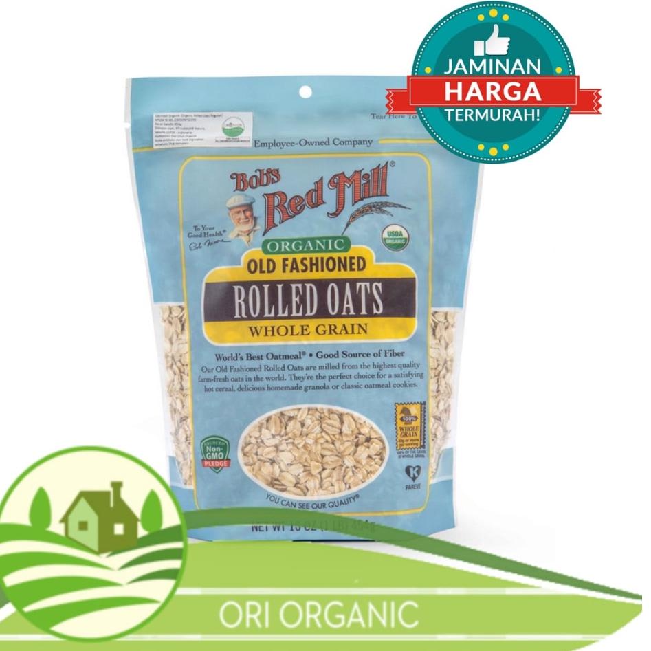 

Serbuu--Bobs Red Mill Organic Old Fashioned Rolled Oat 32oz 907g