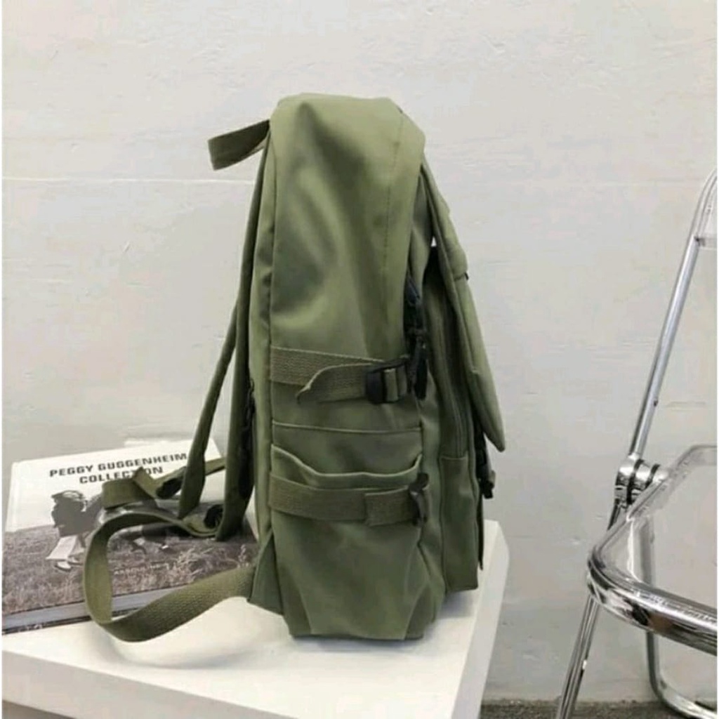 Tas Ransel Backpack Fashion Tas Laptop Gendong  Style Korea