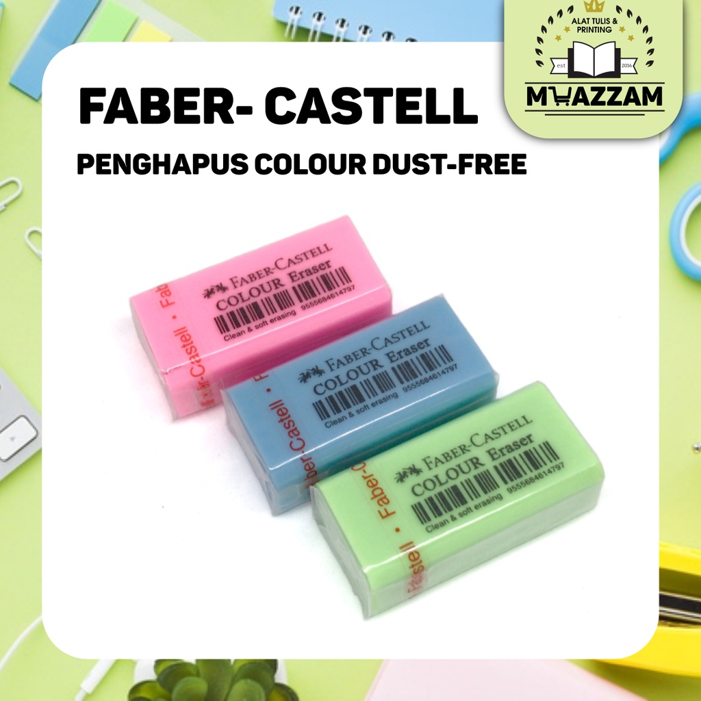 

Faber-Castell Penghapus Colour Dust-Free Kecil