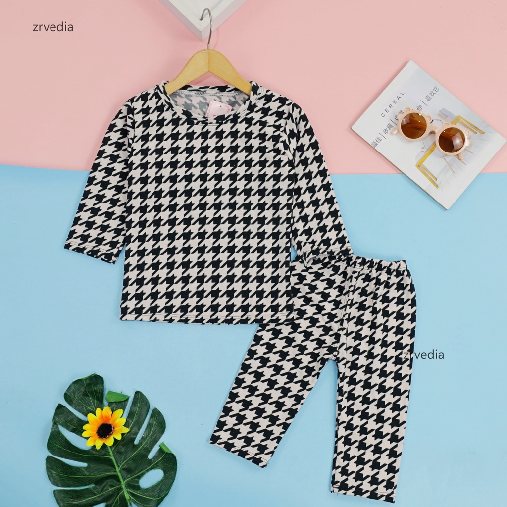 Pajamas Sunday uk Bayi - 10 Tahun / Baju Tidur Anak Perempuan IMPORT Piyama Branded Karakter Setelan