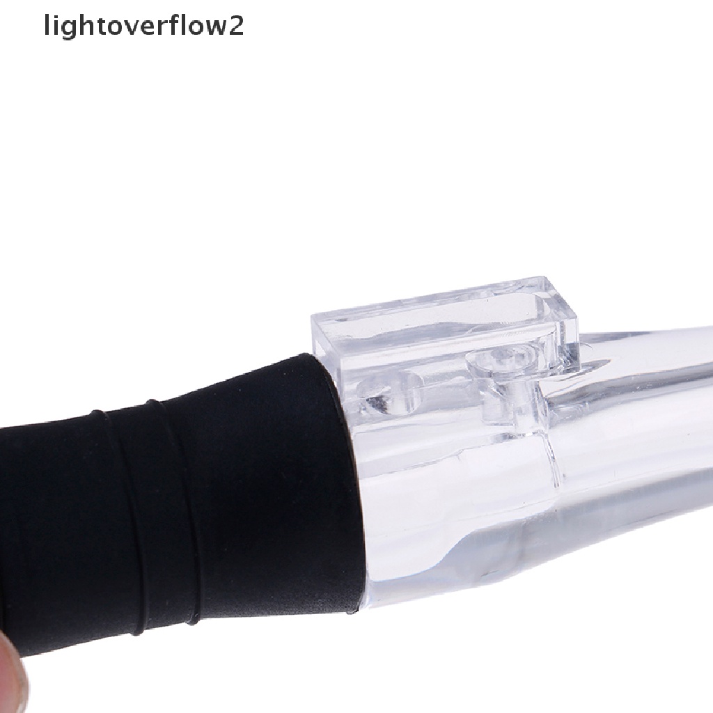 (lightoverflow2) Corong Tuang Wine Portable Bahan Akrilik