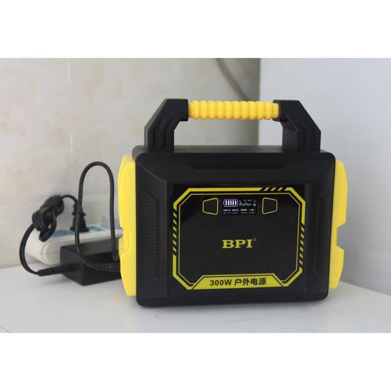 PROMO Portable Outdoor Power Supply Station Power Bank Besar 300W 78000mAh powerbank camping Power bank kapasitas besar powerbank besar power bank mah besar power station solar panel power station camping - BPI-OD300 BPI 7RBT13BK