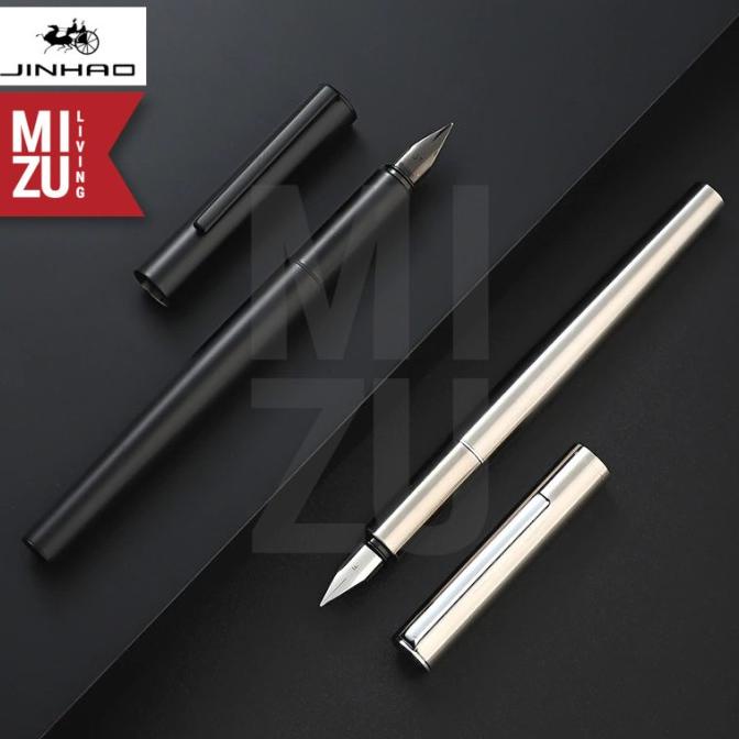 

JINHAO 35 Sleek Full Metal Fountain Pen Stainless Steel Iridium Nib
