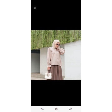 Vanilla Hijab MADINA BLOUSE NUDE S/M