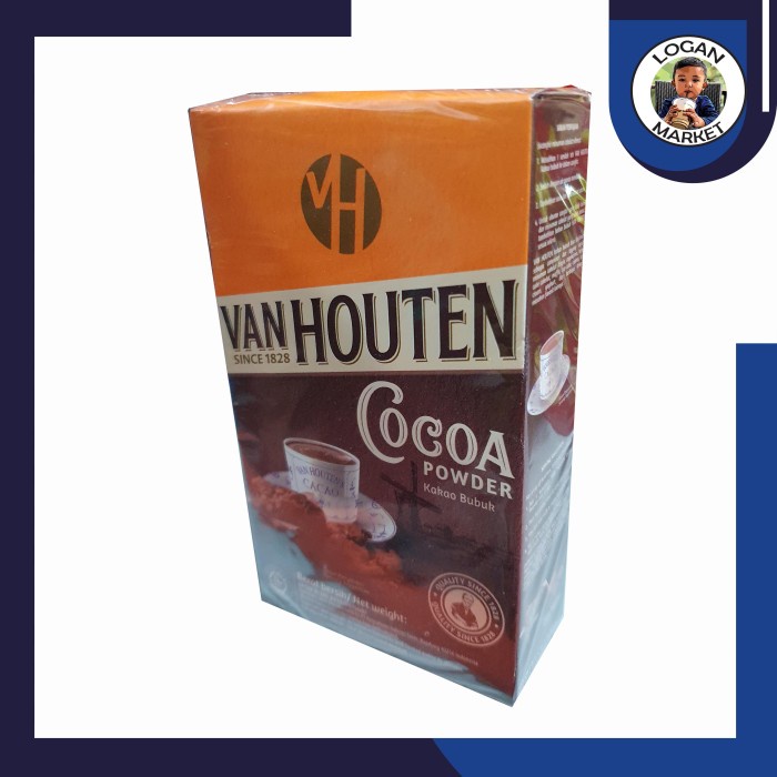 

ORIGINAL MURAH Van Houten Cocoa Powder Coklat Cokelat Bubuk 180gram 180 gram