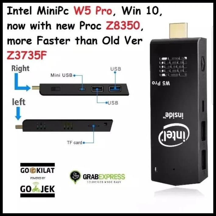 Intel Compute Stick W5 Pro Lebih Powerful Dari Asus Vivostick Ts10