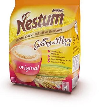 

BISA COD ✔️Nestum Grains & more 3 in 1 original Nestle 15 sachet malaysia oat sereal|KD5