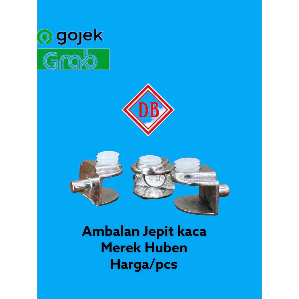 DB AMBALAN JEPIT KACA HUBEN/AMBALAN KACA