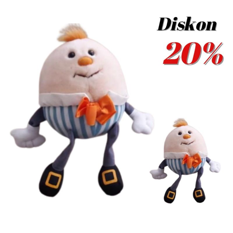 Boneka Humpty Dumty Plush Toys | Boneka Kado &amp; Aksesoris