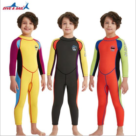 Baju Renang Anak 2.5 MM neoprene Dive & Sail Wetsuit Diving Swimsuit