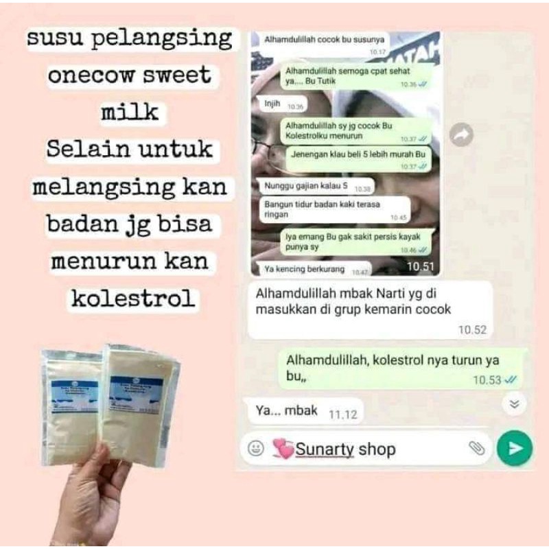 

[ 10 pcs ] Susu Pelangsing - Susu Penggemuk by Sweet Milk