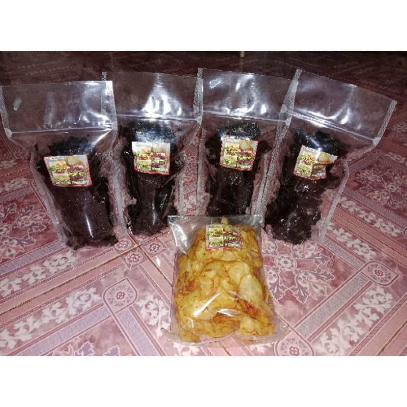 

Keripik Ubi Kayu Rasa Coklat, Pedas Dan Original