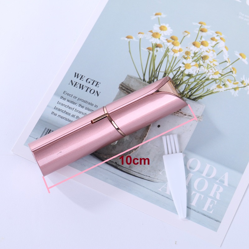 Alat Cukur Bulu Wanita Epilator Lipstick Pencukur Cukuran Shaver Alis Bulu Halus Elektrik Mini Portable Desain Lady