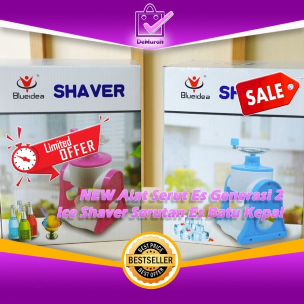 

Dijual NEW Alat Serut Es Generasi 2 Ice Shaver Serutan Es Batu Kepal 0493 - Merah Muda Berkualitas