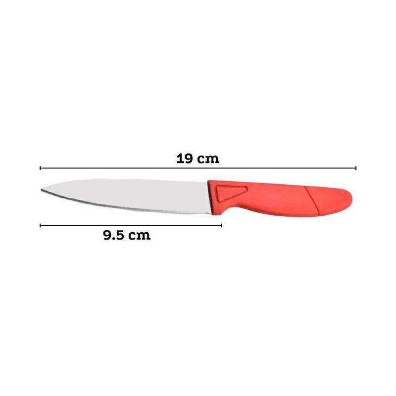 TGM - PISAU BUAH STAINLESS SARUNG / PISAU DAPUR MINI / PISAU SARUNG  TAJAM / PISAU KUPAS BUAT PEMOTONG SAYUR KNIFE FRUIT