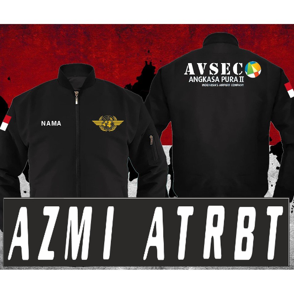 JAKET BOMBER AVSEC