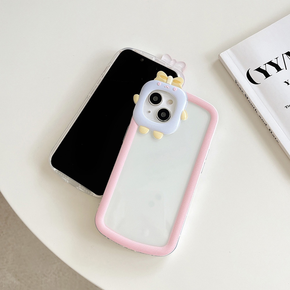 Soft Case Bahan Silikon Desain Macaron Monster Untuk iPhone 11 12 13 14 Pro Max 6s 6 Plus 7 8 Plus XR X XS Max SE 2020 2022 14 Plus