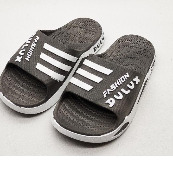Paling Laris DULUX - SANDAL DULUX CQ-076 SELOP TERBARU / SANDAL SLIDE ANAK PRIA & WANITA TERMURAH / 