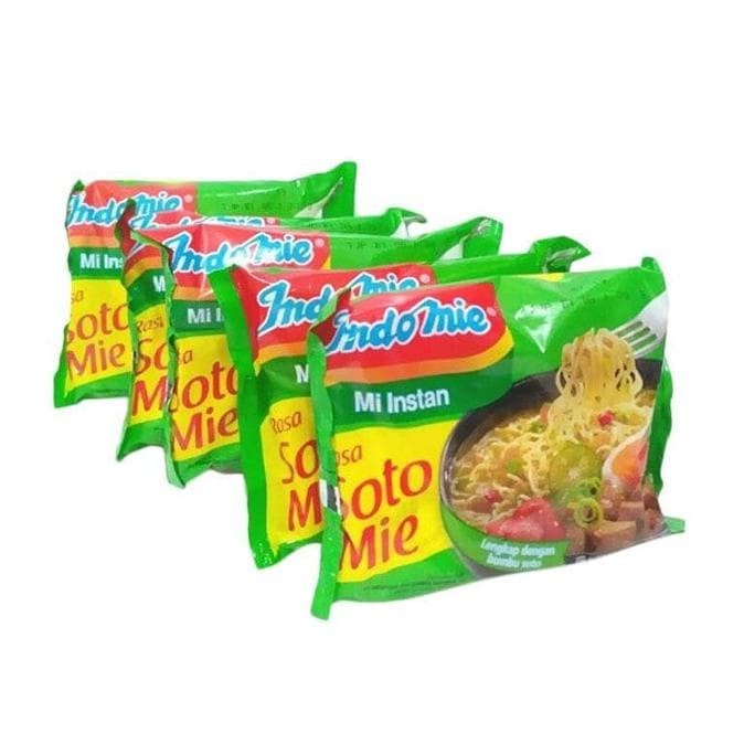 

SALE Indomie Soto Mie Instan 75 gr 5 pcs/ Banded