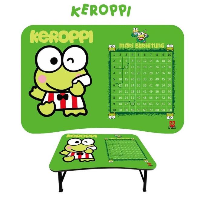 Magic Table - Meja Lipat Karakter BTS BT21 Dora Kitty Keropi Perkalian