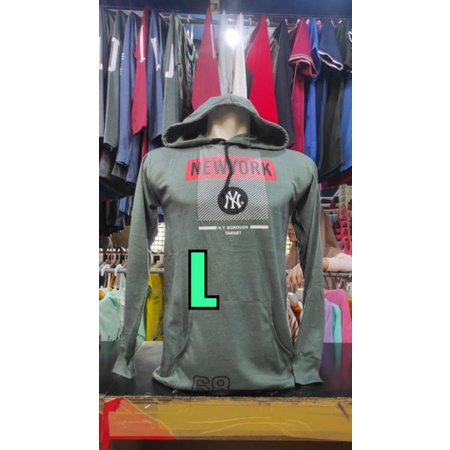 Sweater hoodie ukuran L distro pria