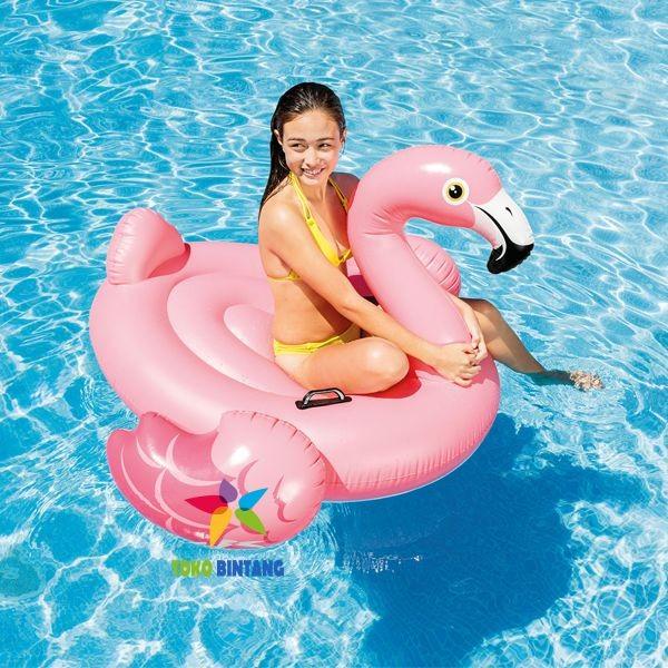Pelampung Intex Flamingo Ride-On Pelampung Renang Besar |Anak / Remaja | 57558