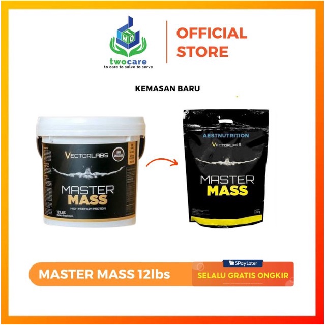 VECTORLABS MASTER MASS 12 LBS MASTERMASS MASS GAINER