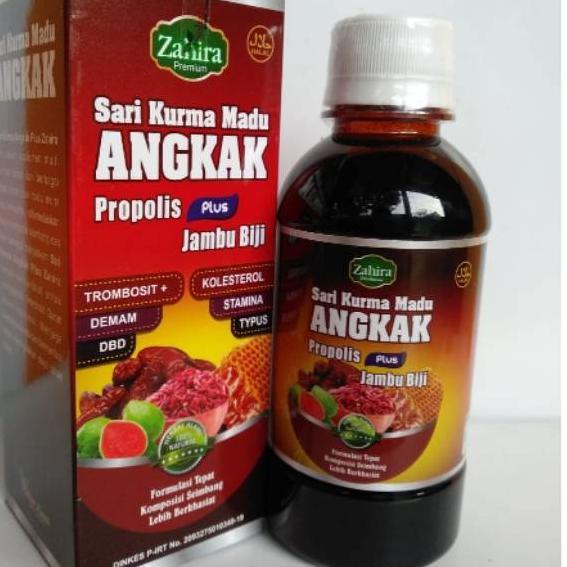 

limited Edition✔️Sari Kurma Madu ANGKAK Propolis Plus Jambu Biji Zahira|KD9