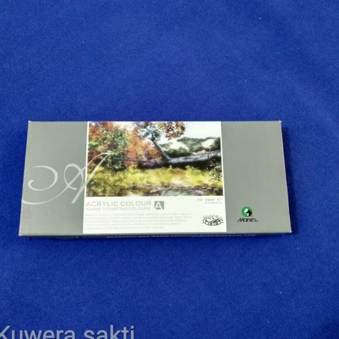 

[COD] Cat Acrylic maries 12 warna 12 ml (1 pack) TERBATAS Kode 1468