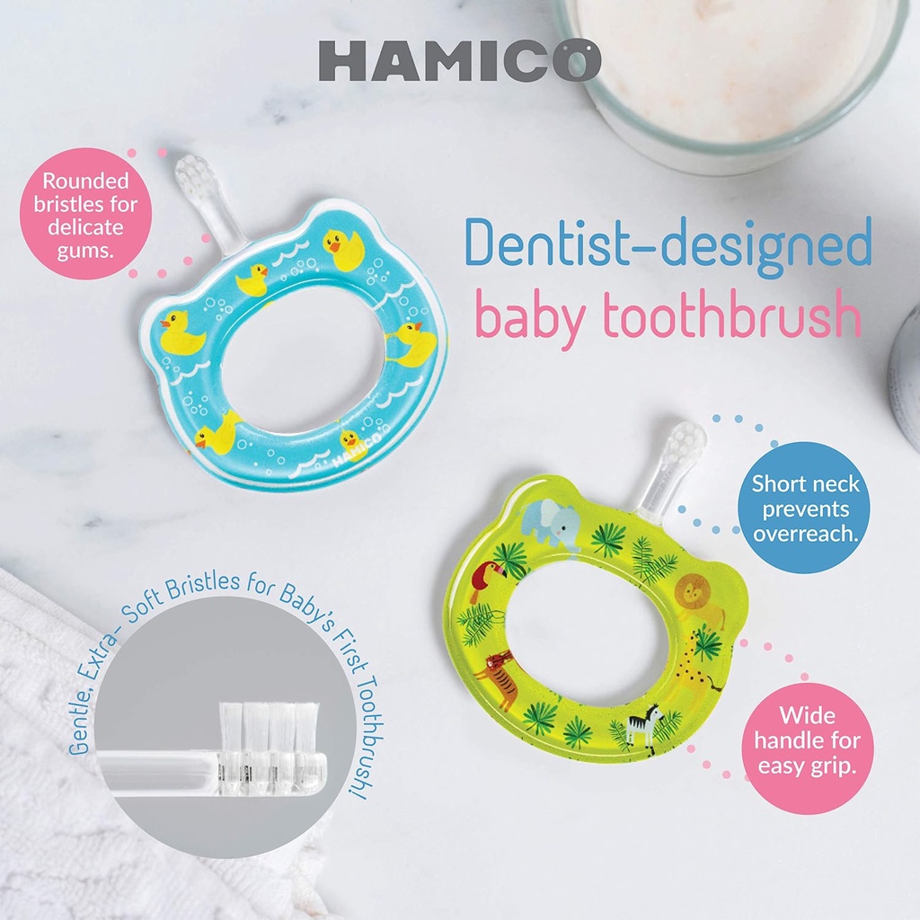 HAMICO Baby Toothbrush New York Series | Sikat Gigi Bayi