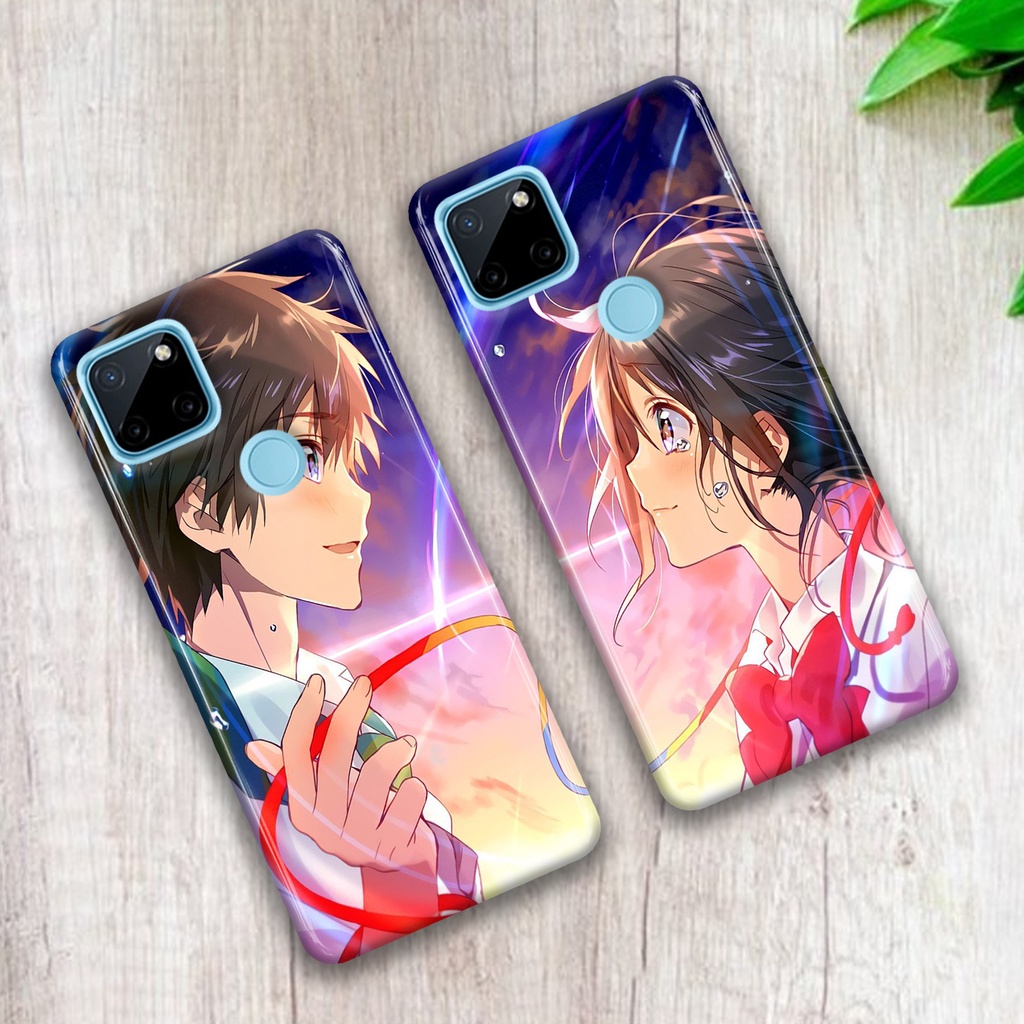 Casing Case Couple Anime Lucu Imut - Casing Semua tipe Hp ( All Type ) - Case Oppo A1K A16 A16E A54 